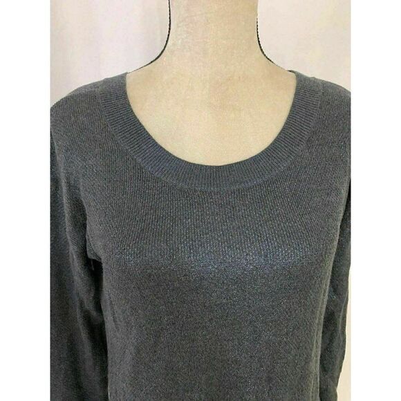 Banana Republic Metallic Long Sleeve sweater top - Picture 2 of 6